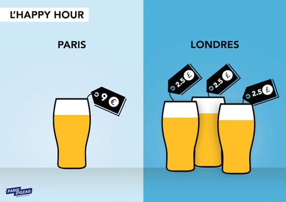 les happy hours