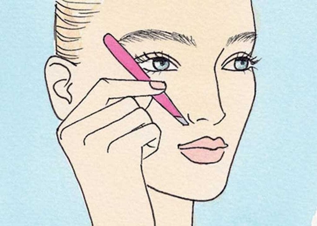 astuce mesure sourcils fin