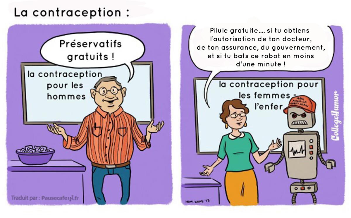 contraception vue par les sexes