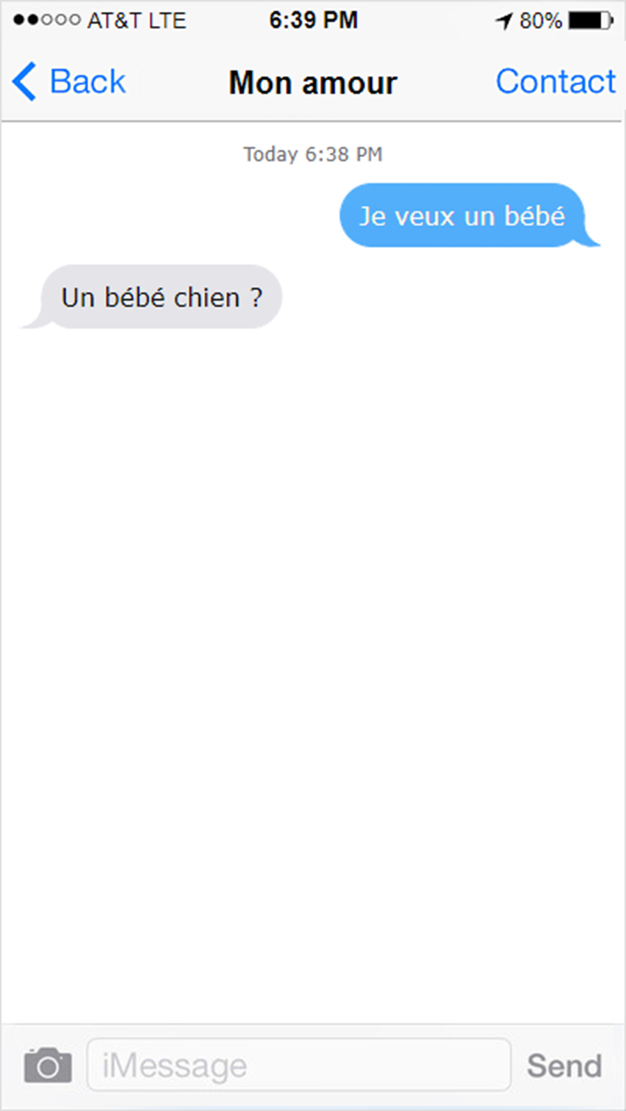 SMS, réponse, mec