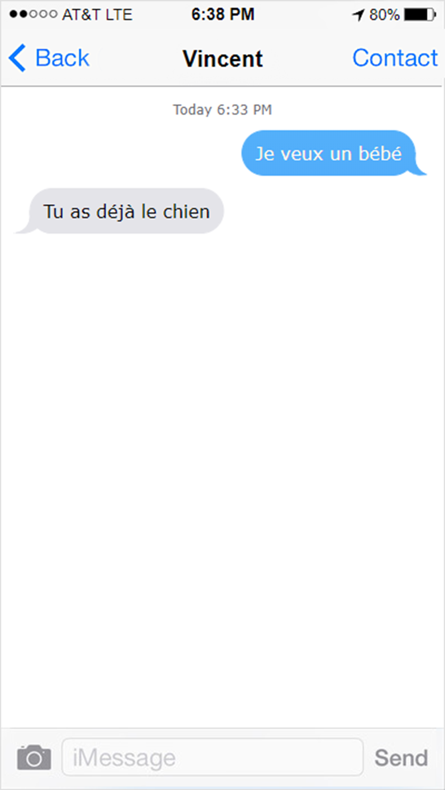 SMS, réponse, mec