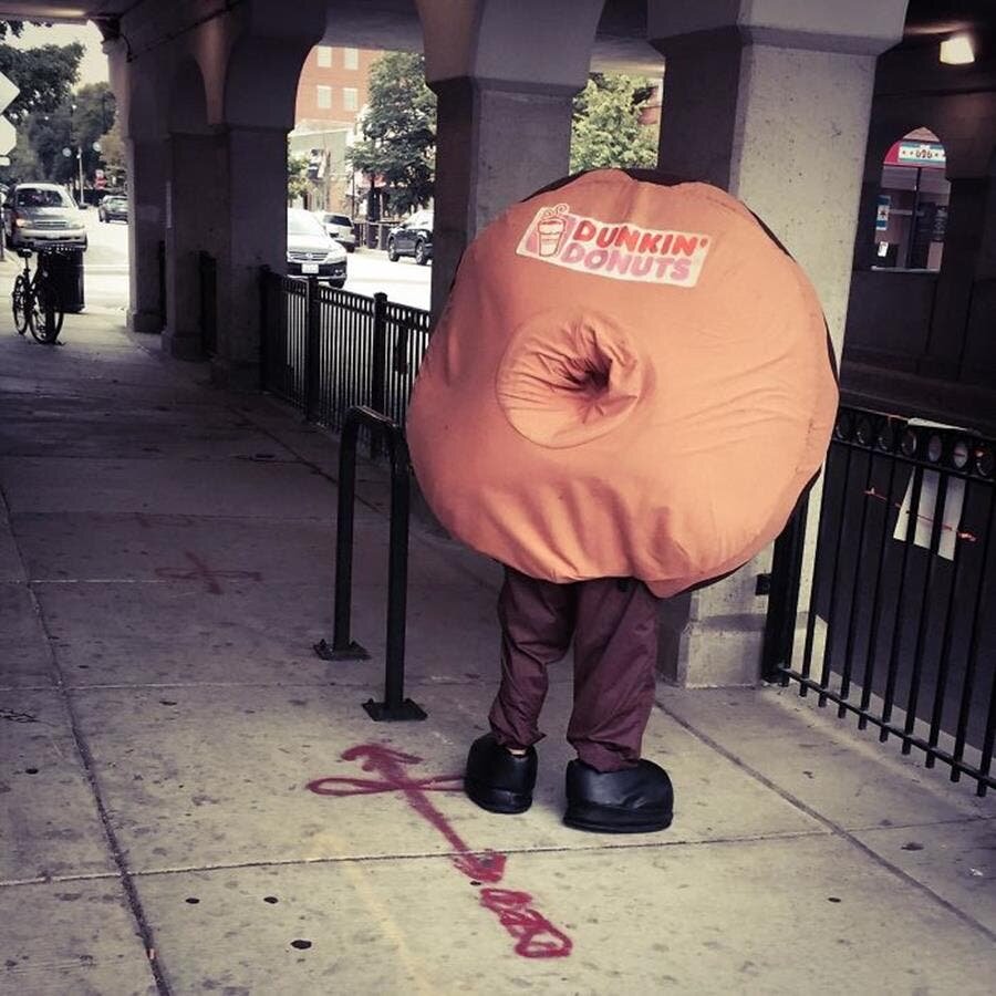 donuts, costume, dos