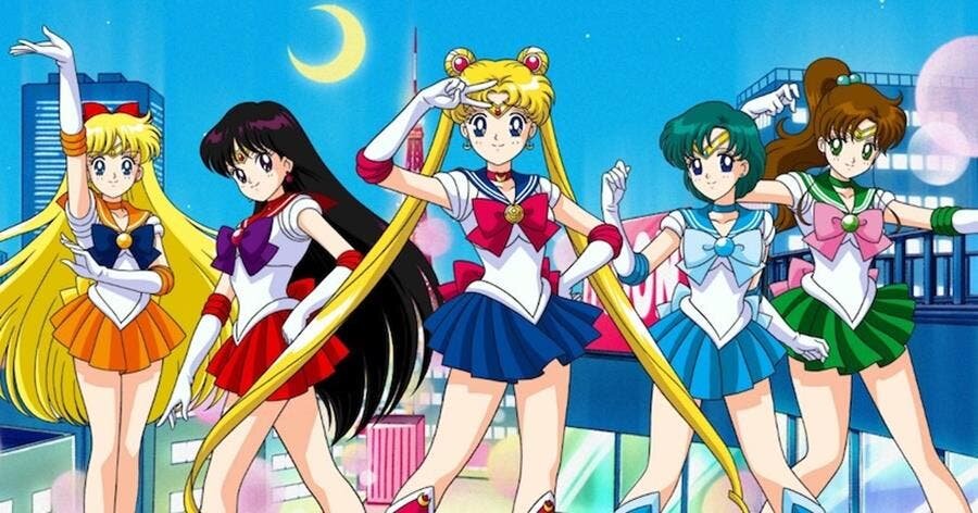 sailor moon, clique, équipe