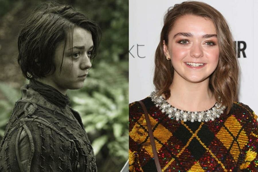 maisie williams, got, arya