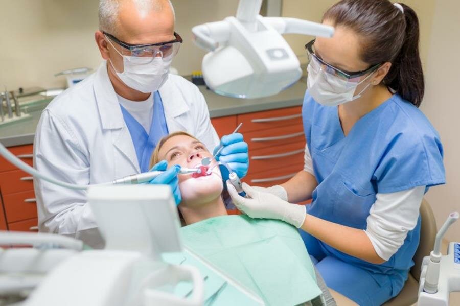 dentiste, femme