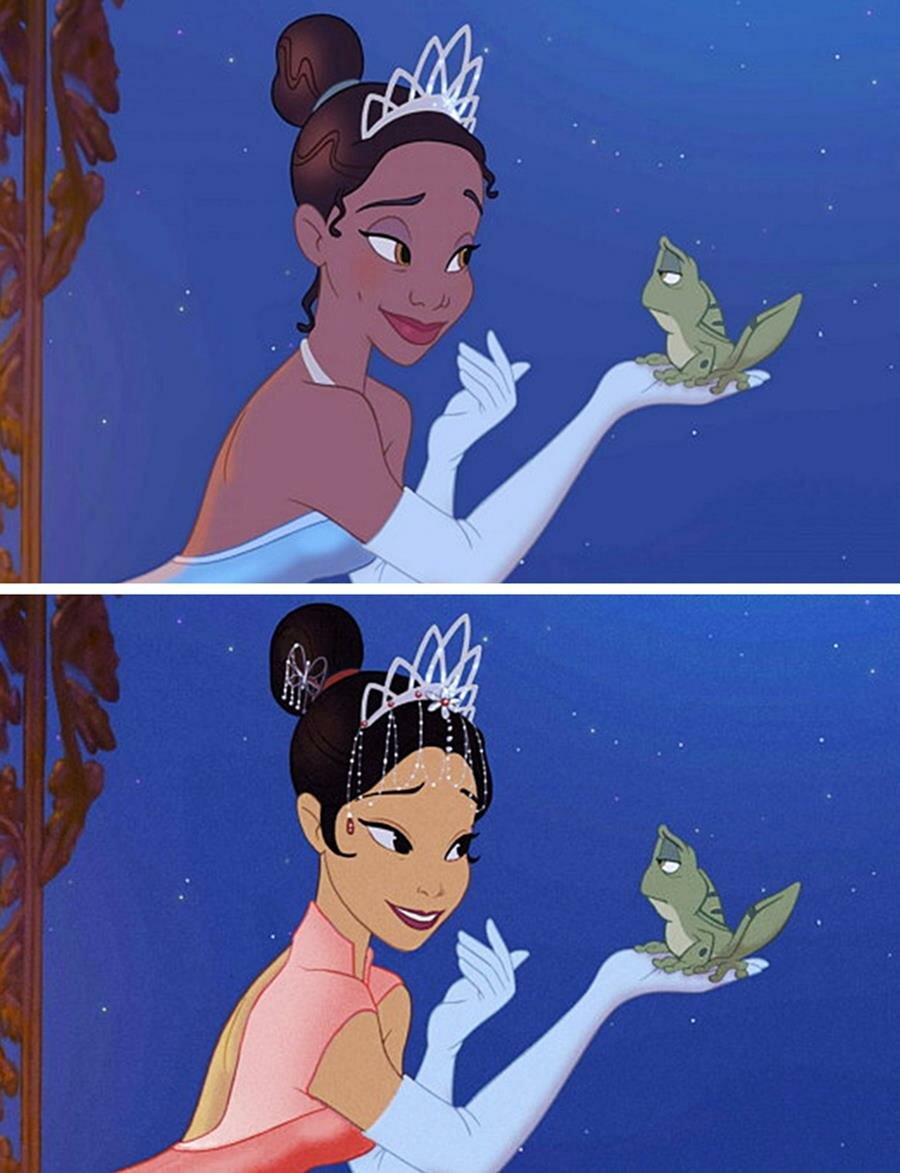 princesse, disney, nationalité, tiara