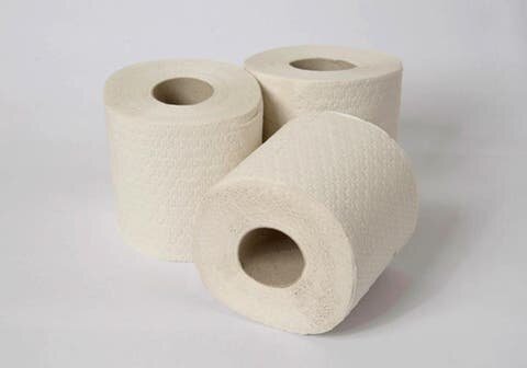 rouleaux, papier toilette, recyclé