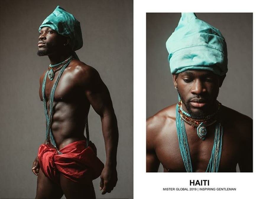 mister monde, costume, pays, haïti