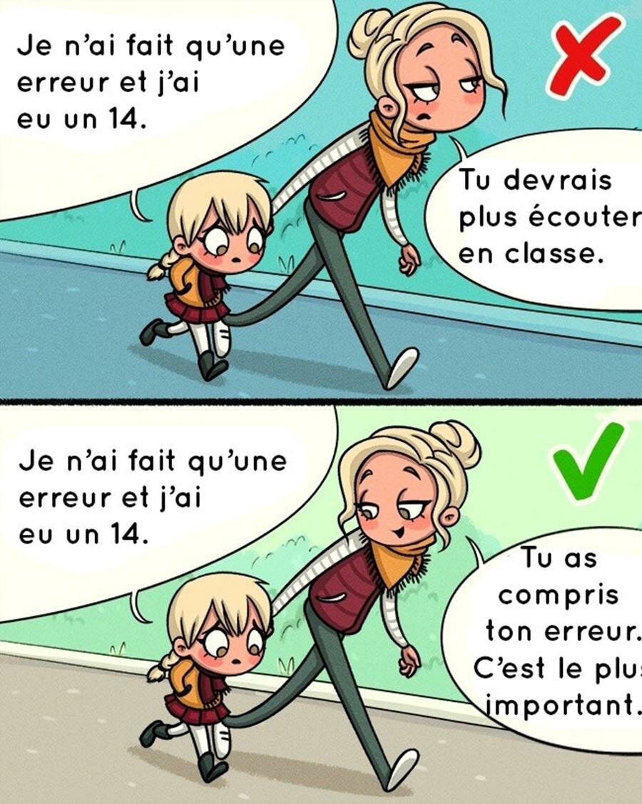 illustration, enfants, choses importantes