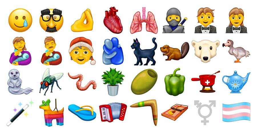 emojis, 2020