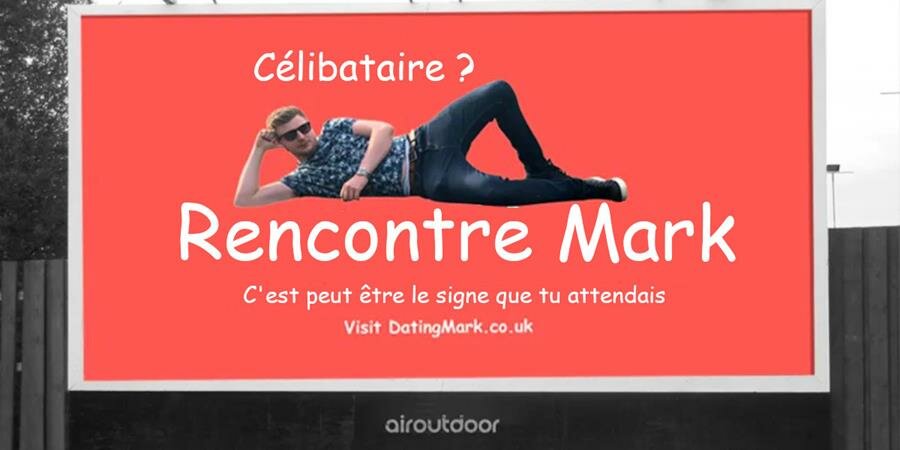 panneau publicitaire, mark