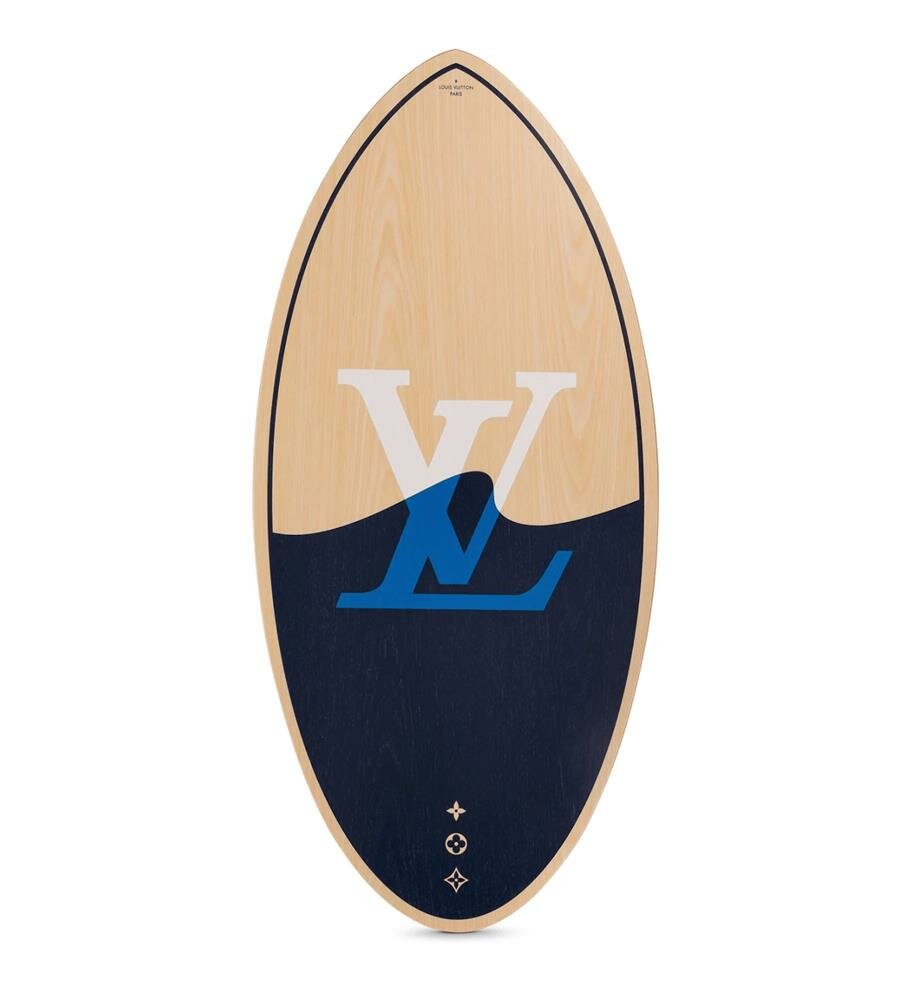 skimboard, louis vuitton