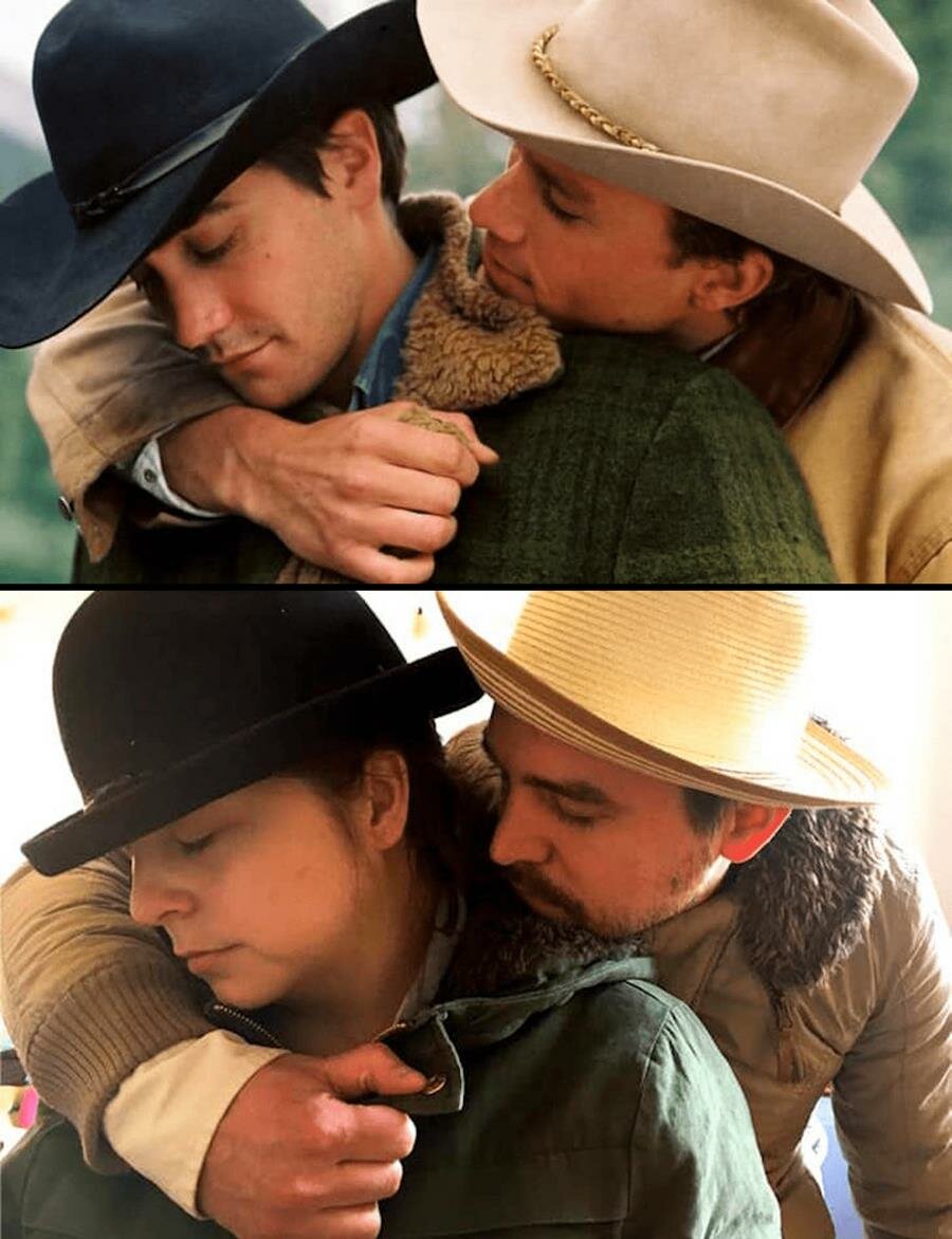 scène culte, film, revisite, Le secret de Brokeback Mountain