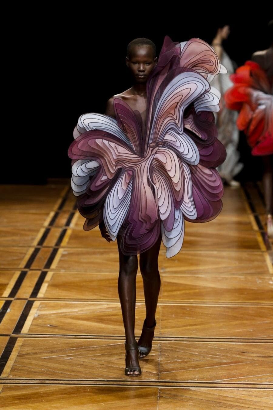 robe, haute couture, iris van herpen