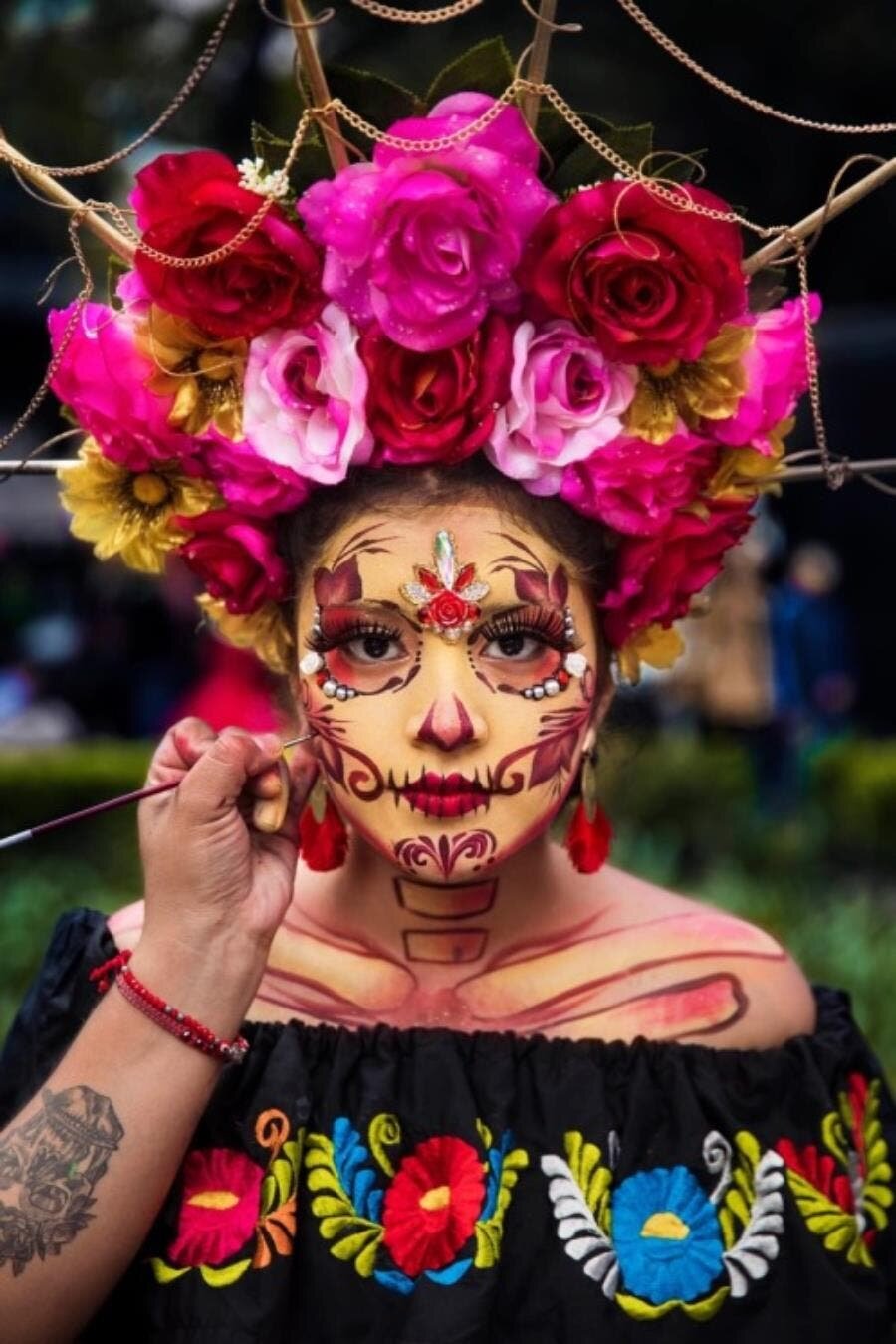 beauté, atlas, femme, belle, photographie, Mihaela, mexico, mexique