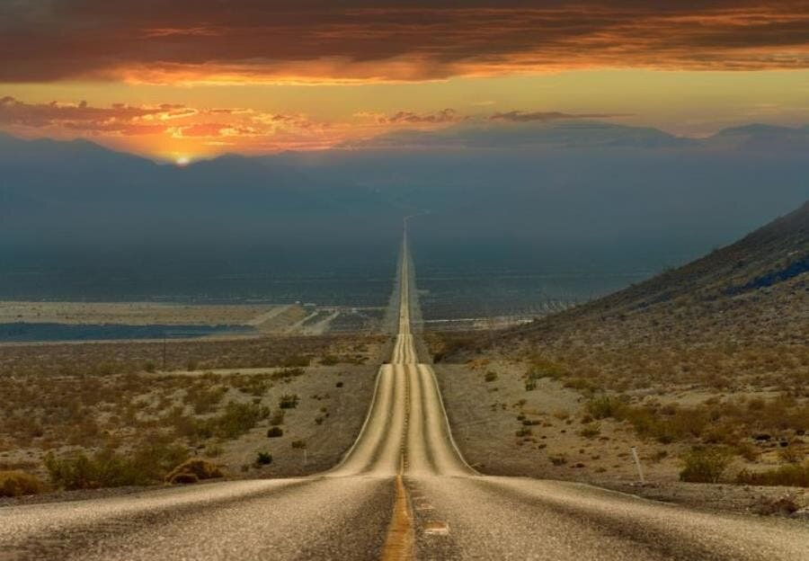 Vallée de la Mort, surprenant, photo, insoltie