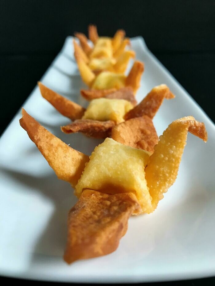 bouchées crabe rangoon 