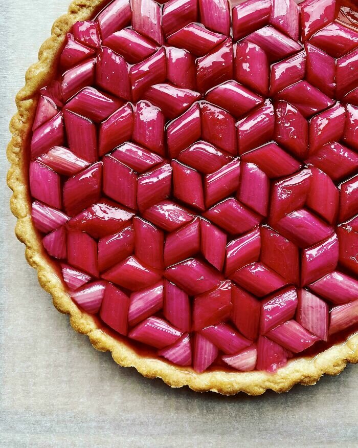 tarte rhubarbe frangipane 