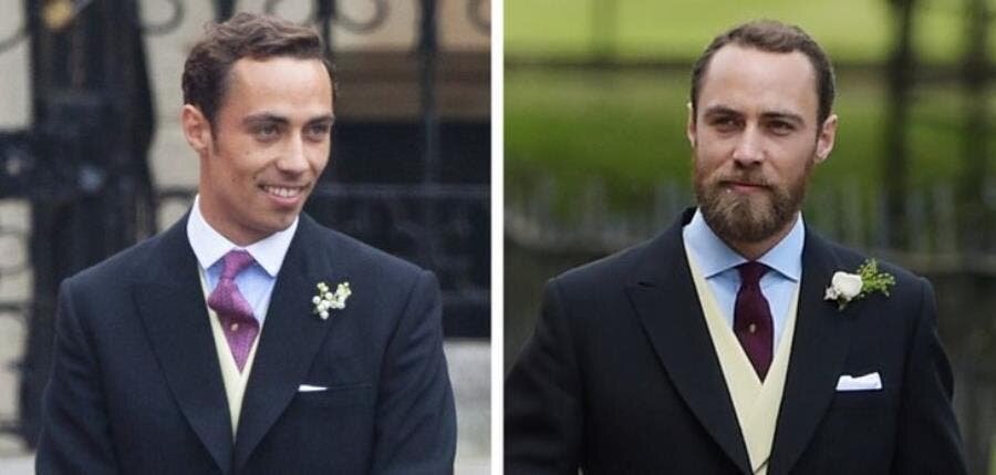 james, middleton, changement, royal, barbe