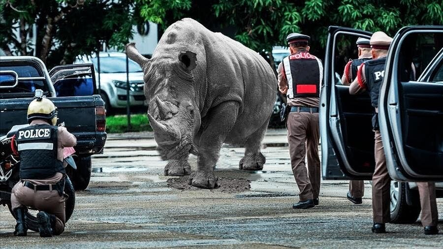 rhinocéros photo