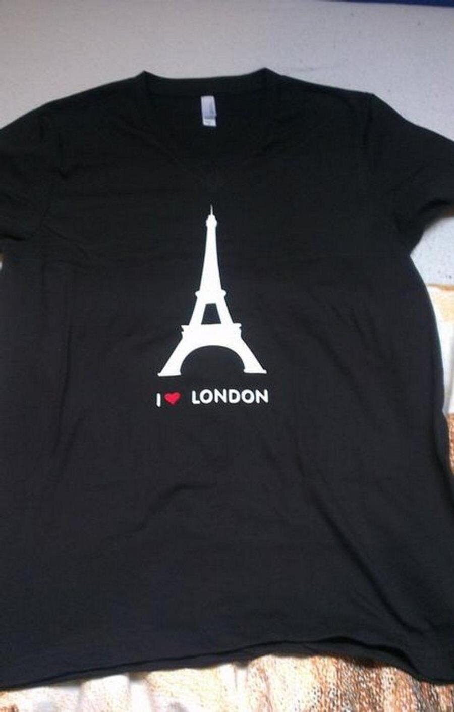 t-shirt paris londres