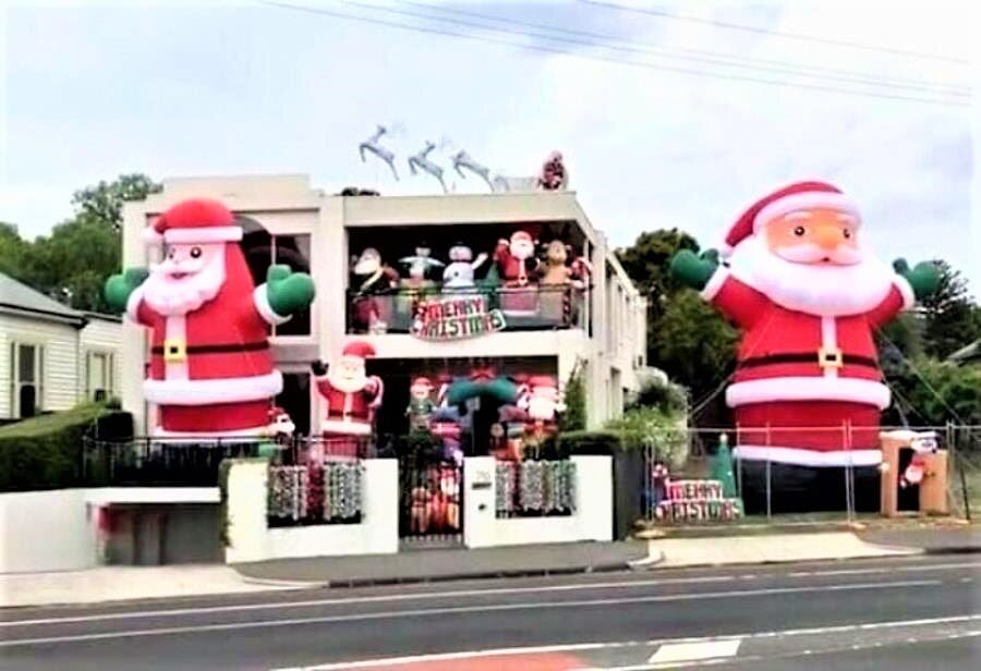 maison jouets père noël