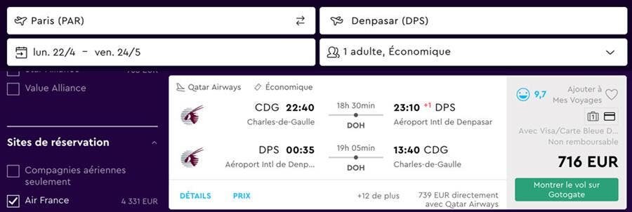 voyage billet d'avion