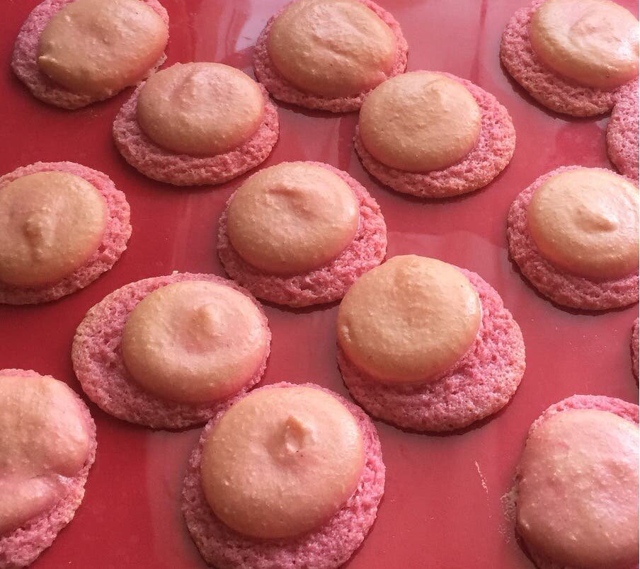 Les macarons qui ressemblent à des biscuits secs