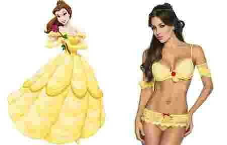 Belle Disney lingerie sexy