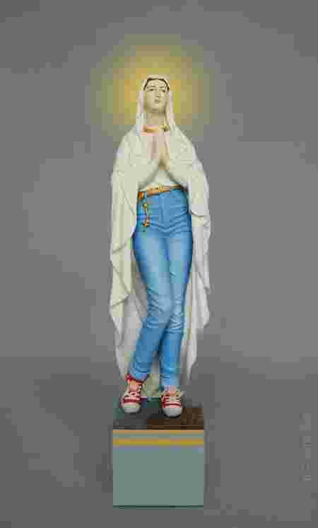 jeans, Vierge Marie, soasig, chamaillaird