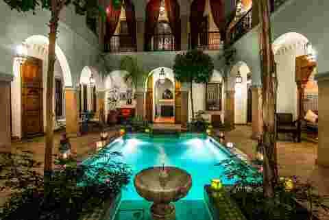 riad traditionnel marrakech