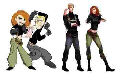 Geek dessin-animé évolution personnages âge adulte Kim Possible