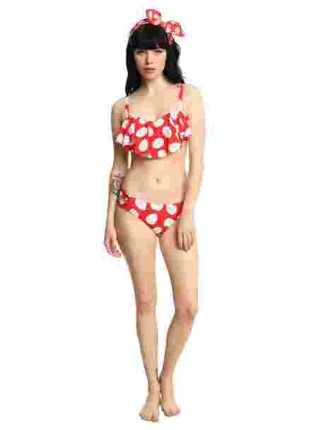 Hot Topic Lilo et Stitch Disney inspiration collection vêtements accessoires femme maillot bain rouge Lilo