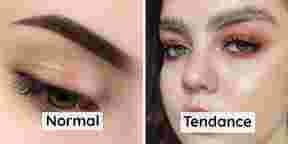 10 tendances make-up de sourcils qui n'auraient pas dû exister