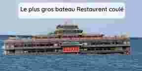 L’incontournable restaurant flottant « jumbo » de hong kong n’est plus très flottant … touché, coulé.