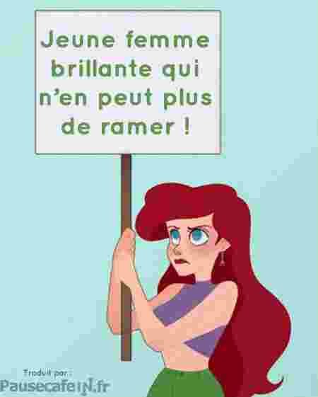 Disney Princesse Ariel La petite sirène féminisme