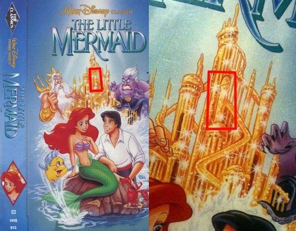 image subliminale sexe dans Disney