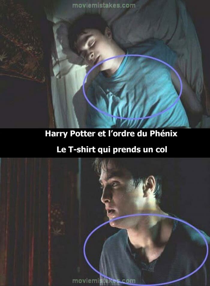 Harry Potter rêve dans le film " l'ordre du phénix "