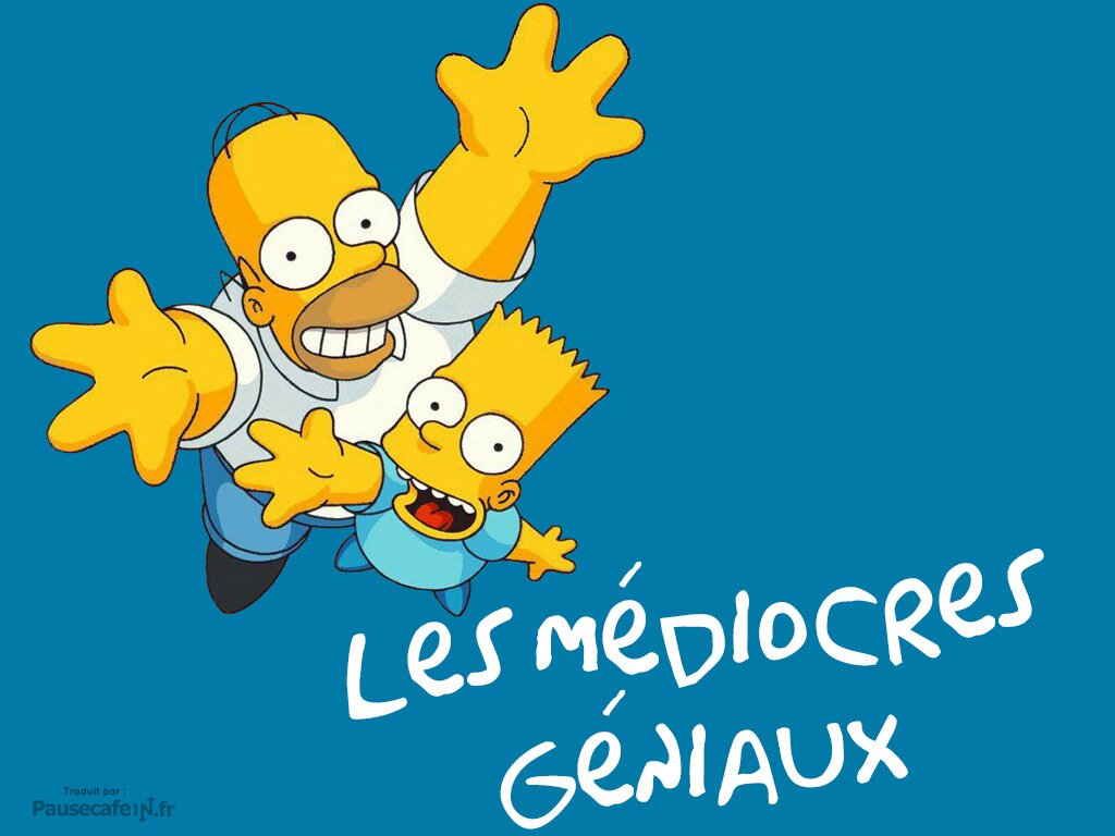 Les Simpsons devient Les Médiocres géniaux