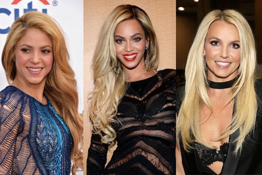 beyonce, shakira, britney