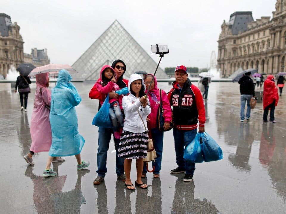 Ambiance au Louvre