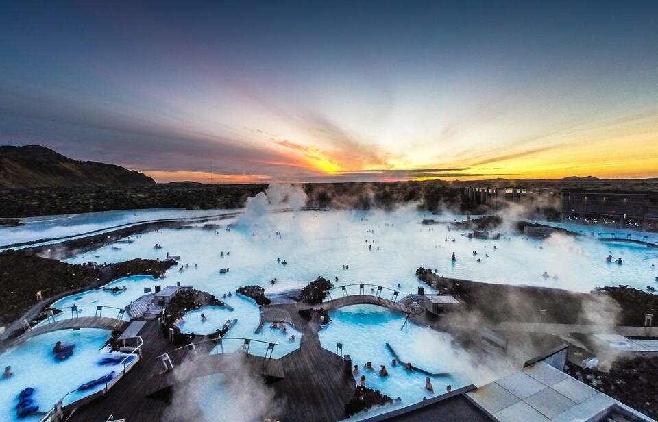 lagon, Reykjavik, Islande