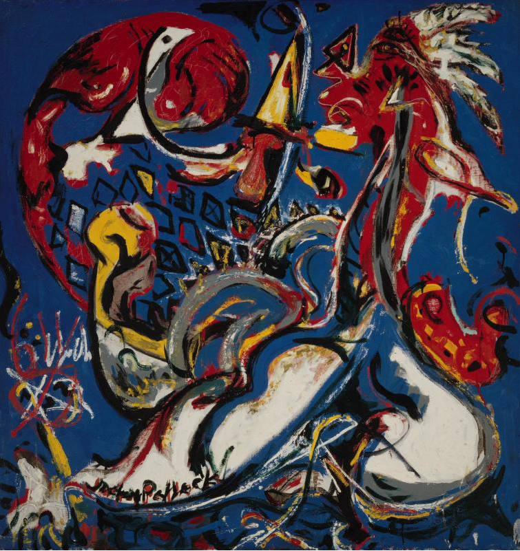 jackson, pollock, moon, woman, circle