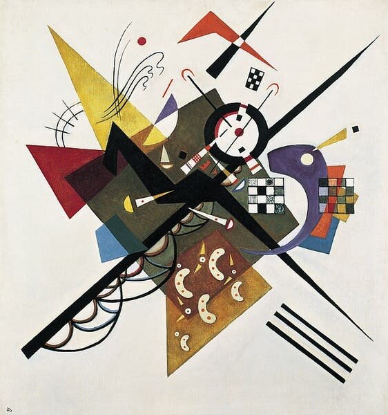 vassliy, kandinsky,auf, weiss, II