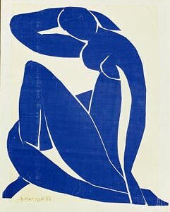 nu, bleu, matisse, henri