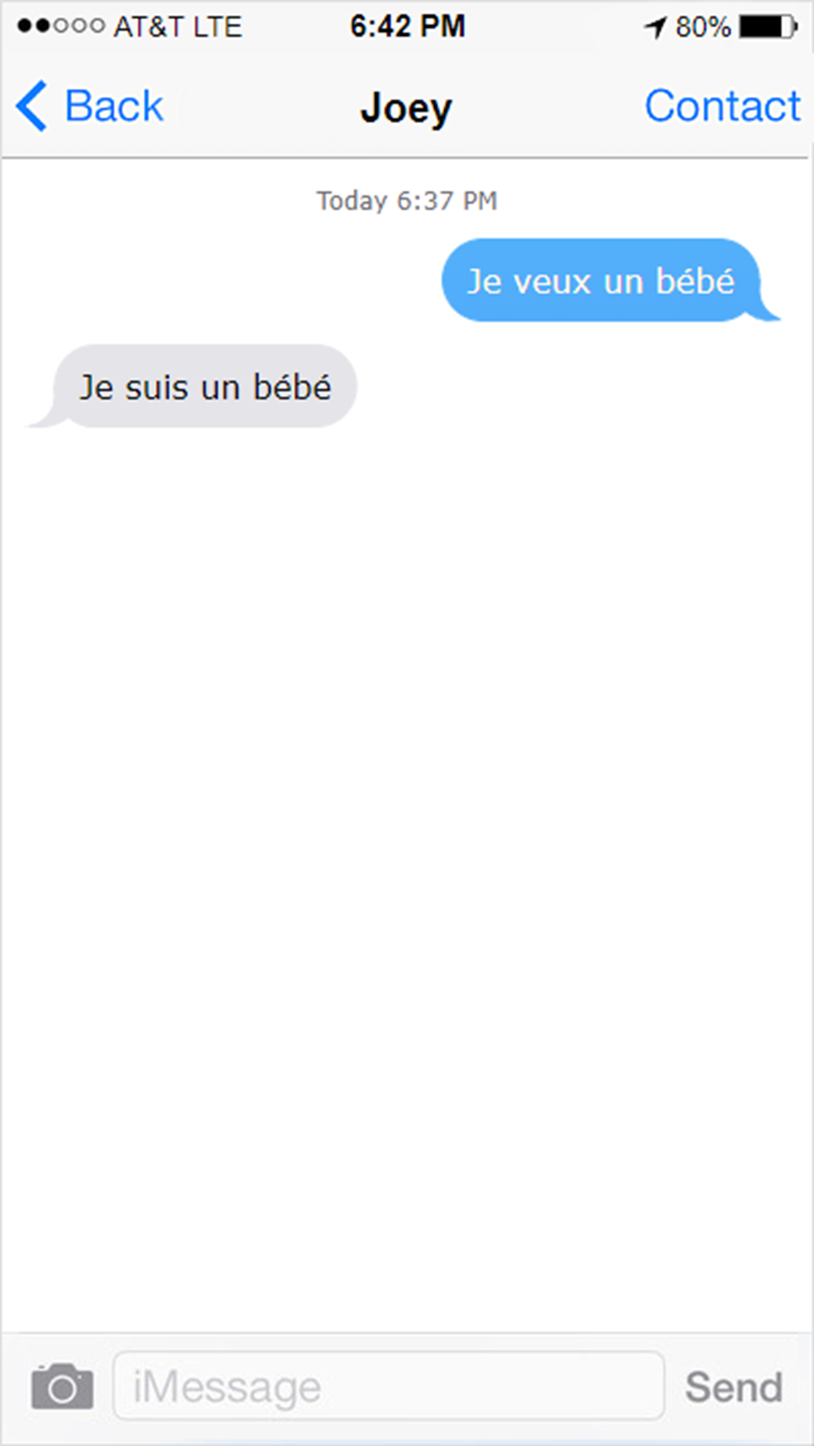 SMS, réponse, mec