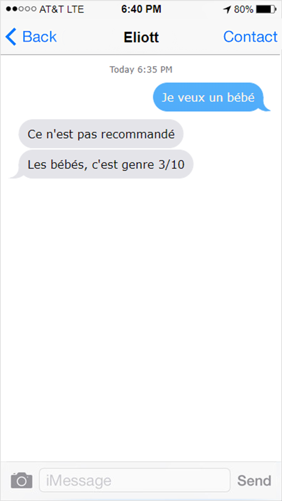 SMS, réponse, mec