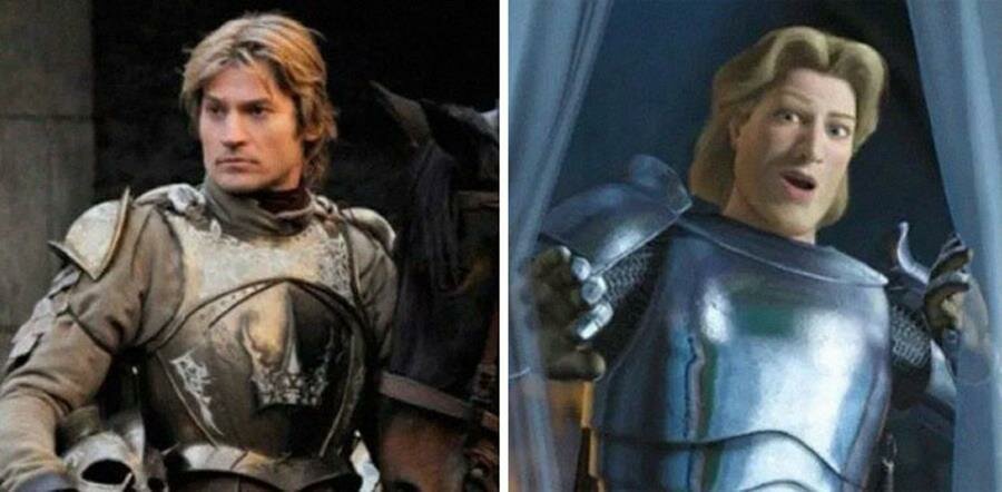 jaime lannister, shrek