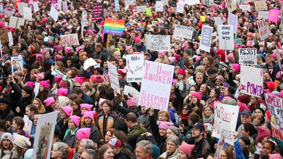 manifestation, femmes