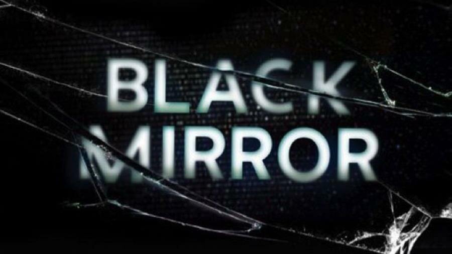 black mirror, logo